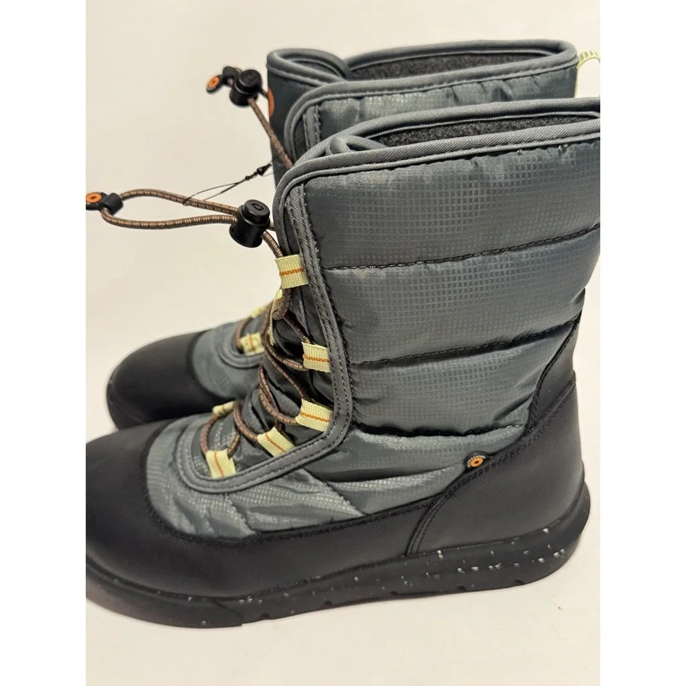 Bogs Outdoor Boots Girls Lace Closure Waterproof Snow 6